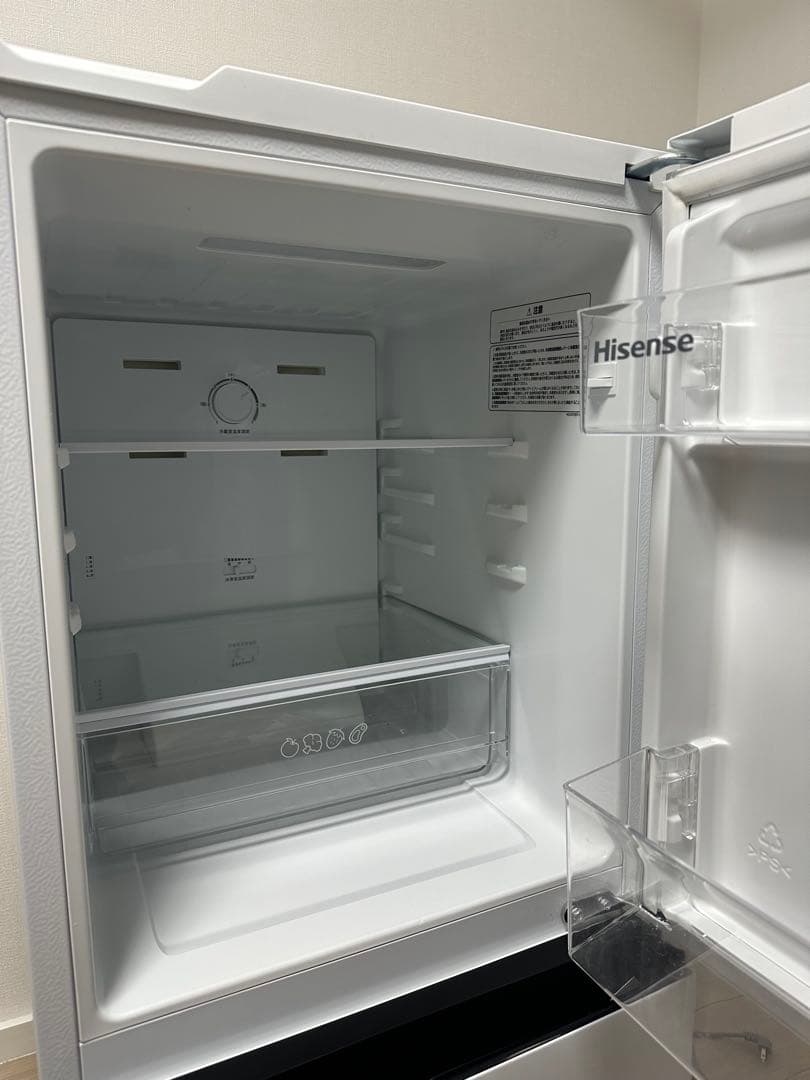 Hisense 2ドア冷蔵庫 約135L