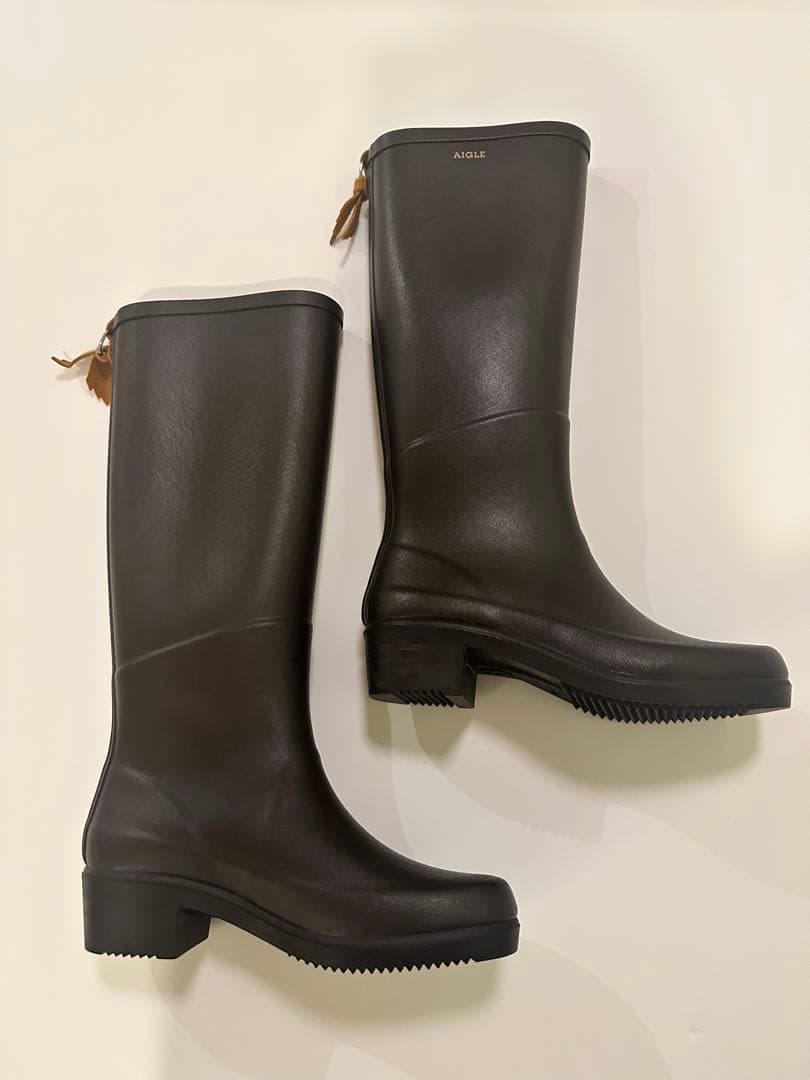 【未使用】AIGLE エーグル　レインブーツ
