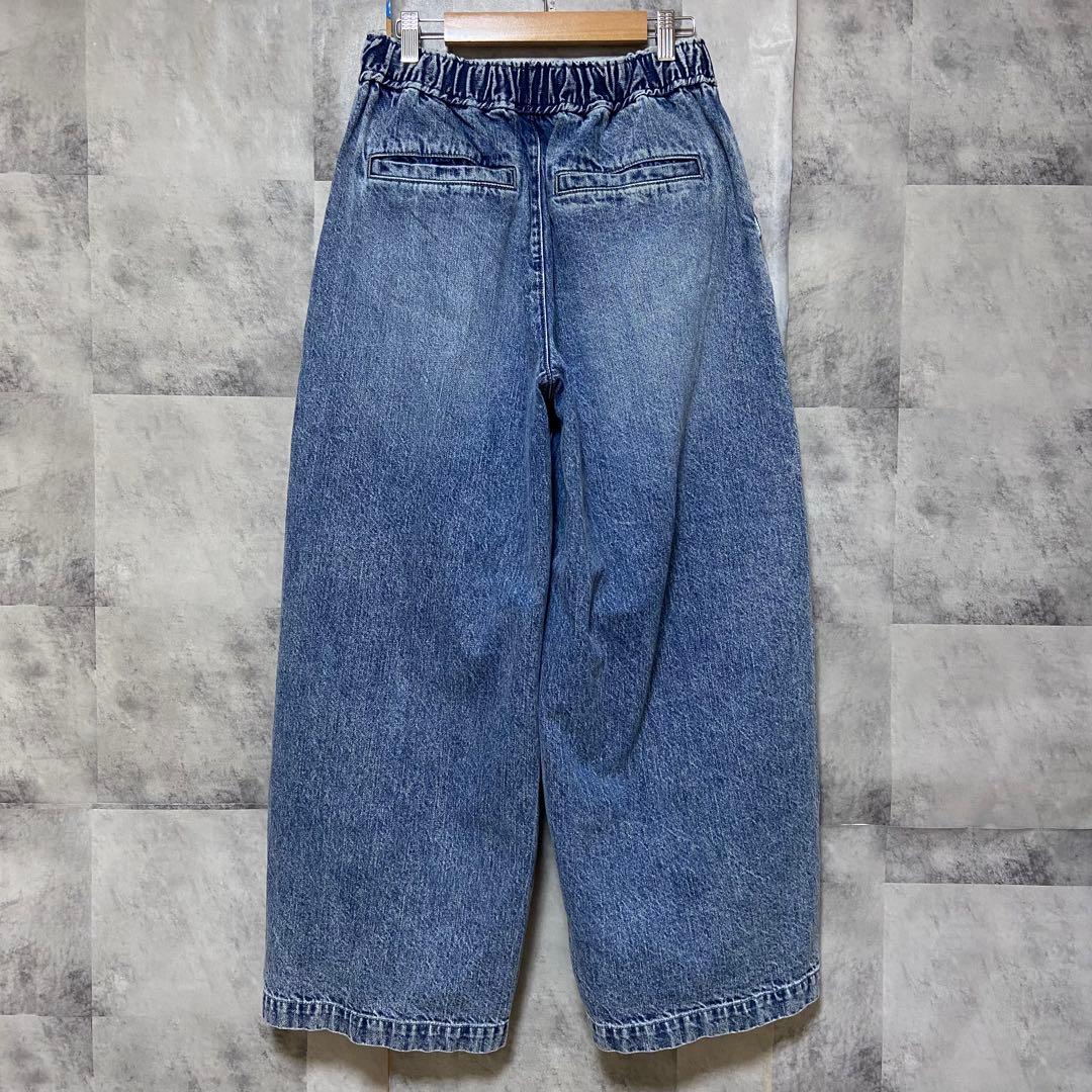 【JOURNAL STANDARD】イージーデニムワイドパンツ 新品 ブルー 青