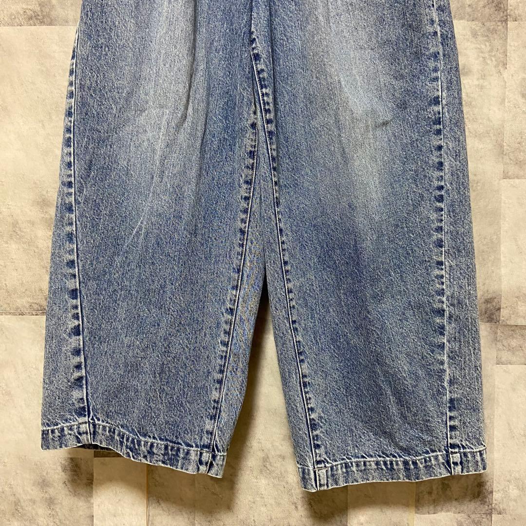 【JOURNAL STANDARD】イージーデニムワイドパンツ 新品 ブルー 青