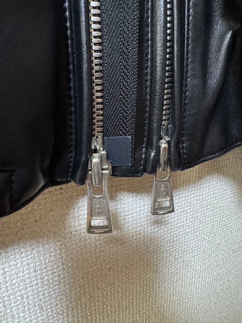 稀少 AKM ZIP RIDERS 最高級ラムレザー シングルライダース