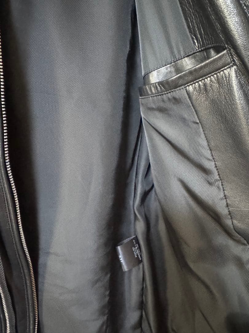 稀少 AKM ZIP RIDERS 最高級ラムレザー シングルライダース