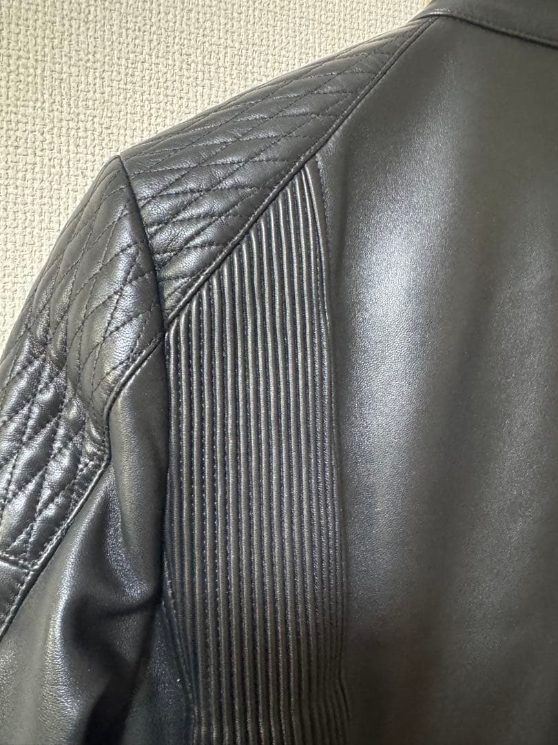 稀少 AKM ZIP RIDERS 最高級ラムレザー シングルライダース