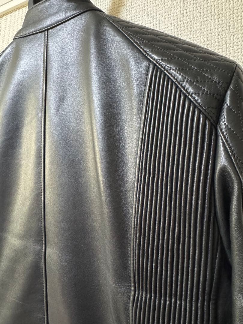 稀少 AKM ZIP RIDERS 最高級ラムレザー シングルライダース