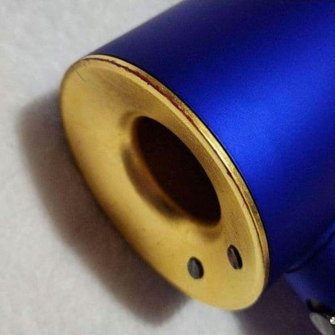 Dyson ヘアドライヤー ブルー ゴールド　(23.75Kの金箔コーティング)