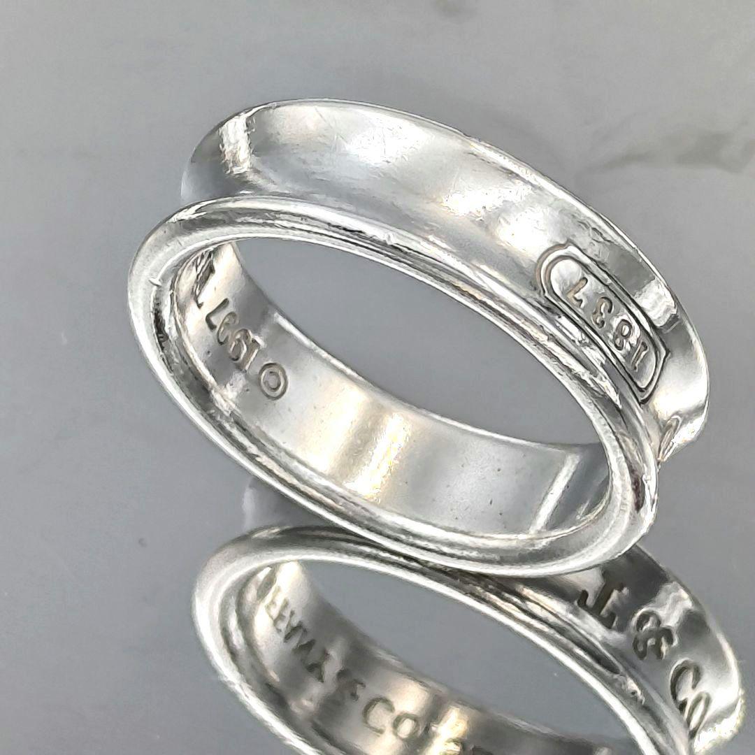 ポーチ付✨TIFFANY 1837 リング 22号 シルバー925 ティファニー