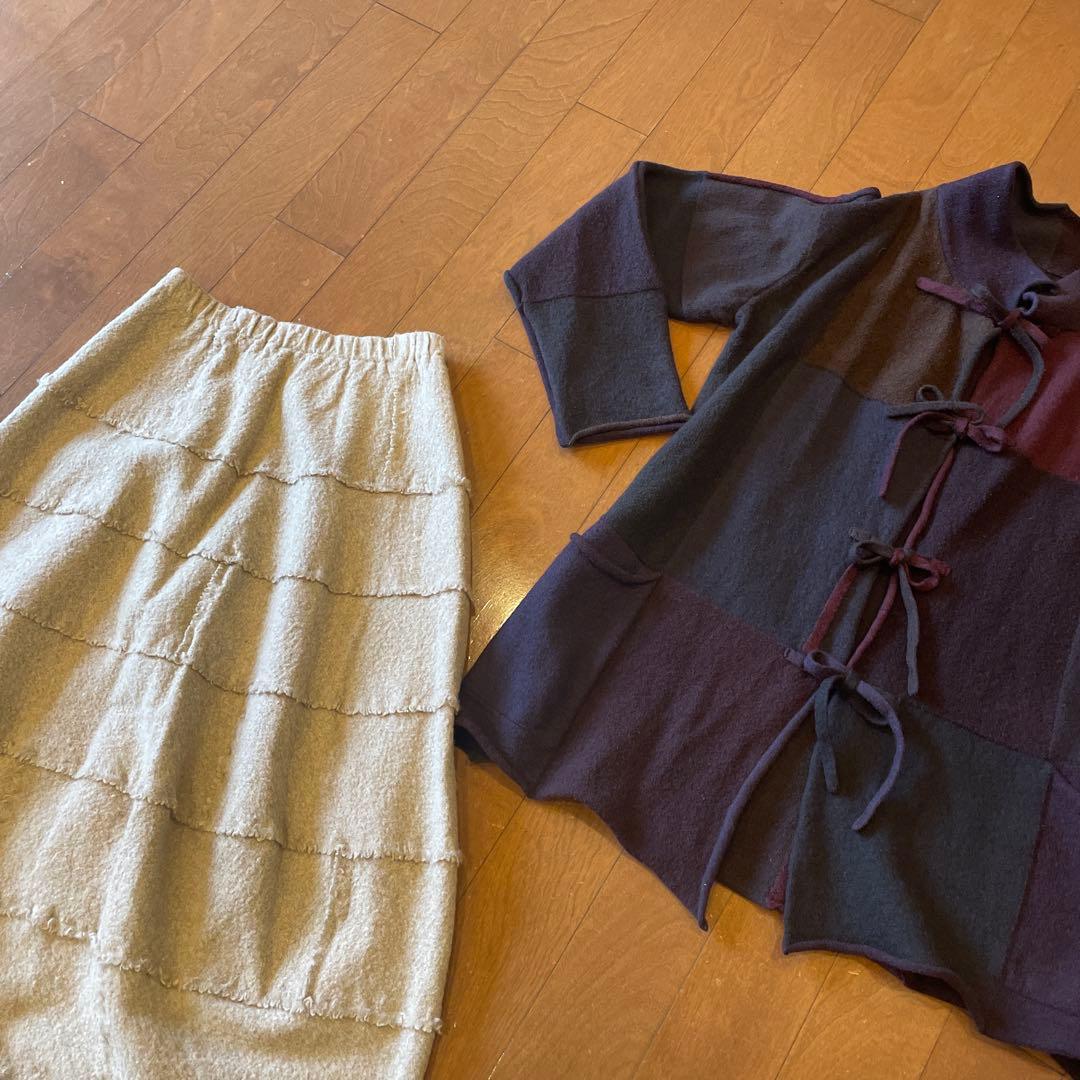 ヨーガンレール 　ジャケット　コート 　ロングスカート