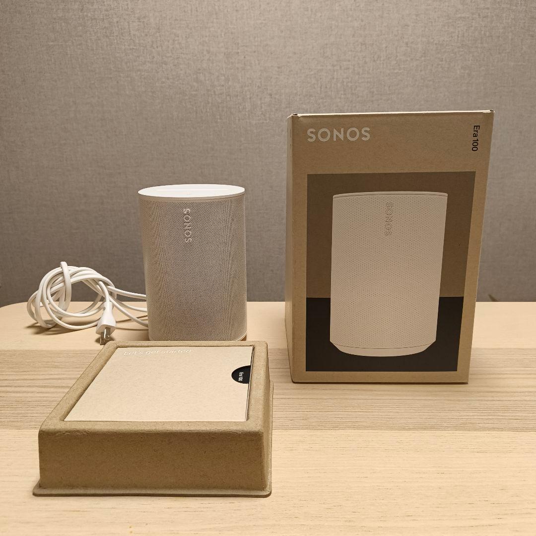 【美品】SONOS Era 100 ホワイト スマートスピーカー