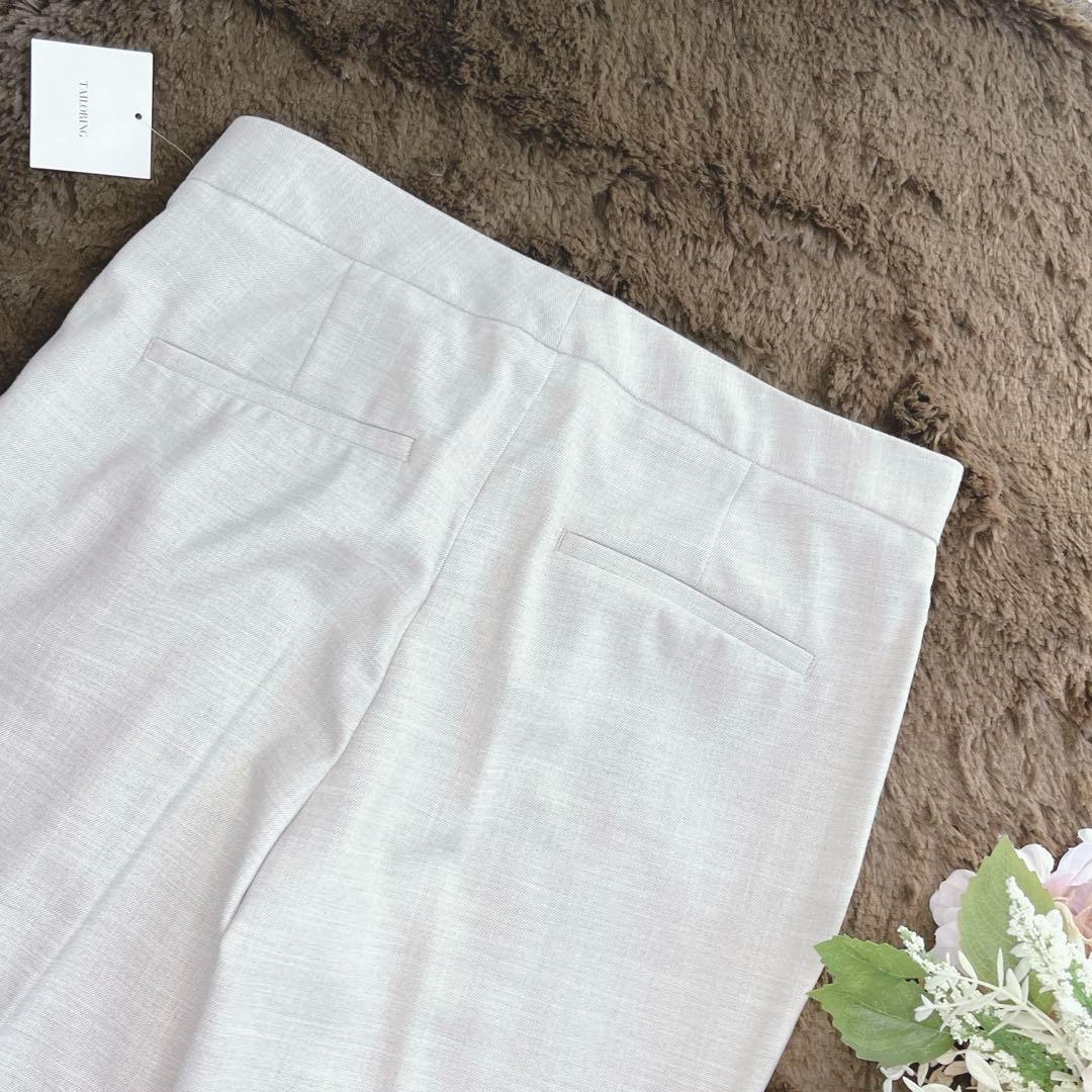 新品タグ付き✨ザラ ノーカラー パンツスーツ セットアップ 洗える 近年モデル