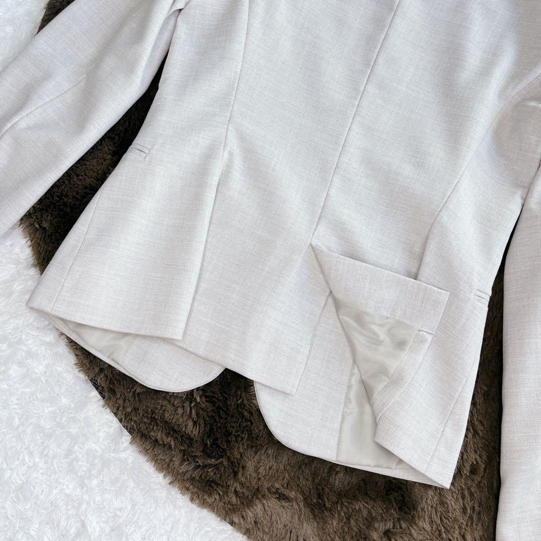 新品タグ付き✨ザラ ノーカラー パンツスーツ セットアップ 洗える 近年モデル