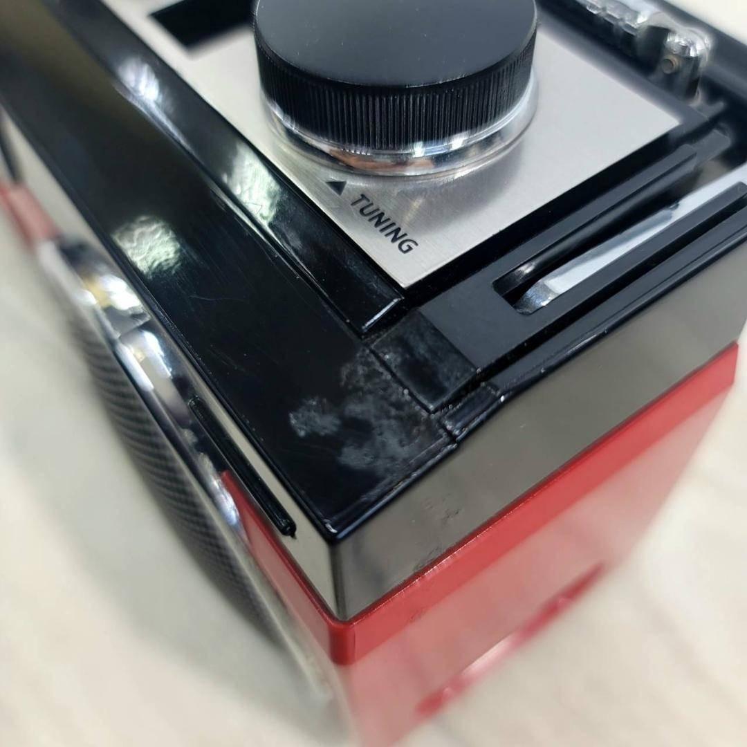 【良品】SANSUI Bluetooth搭載ラジカセ SCR-B2【RD】