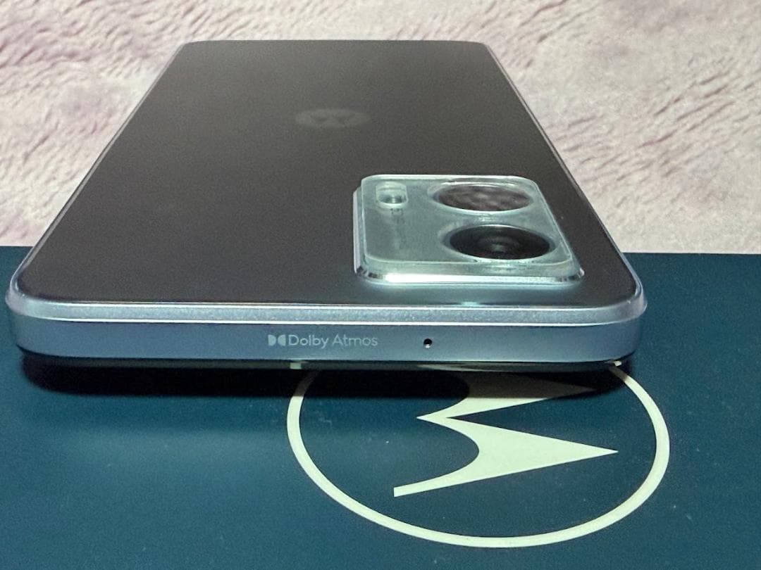 【美品】 motorola moto g 53y 5G シルバー SIMフリー