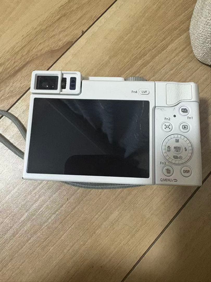 美品Panasonic Lumix ホワイト デジタルカメラ動作確認