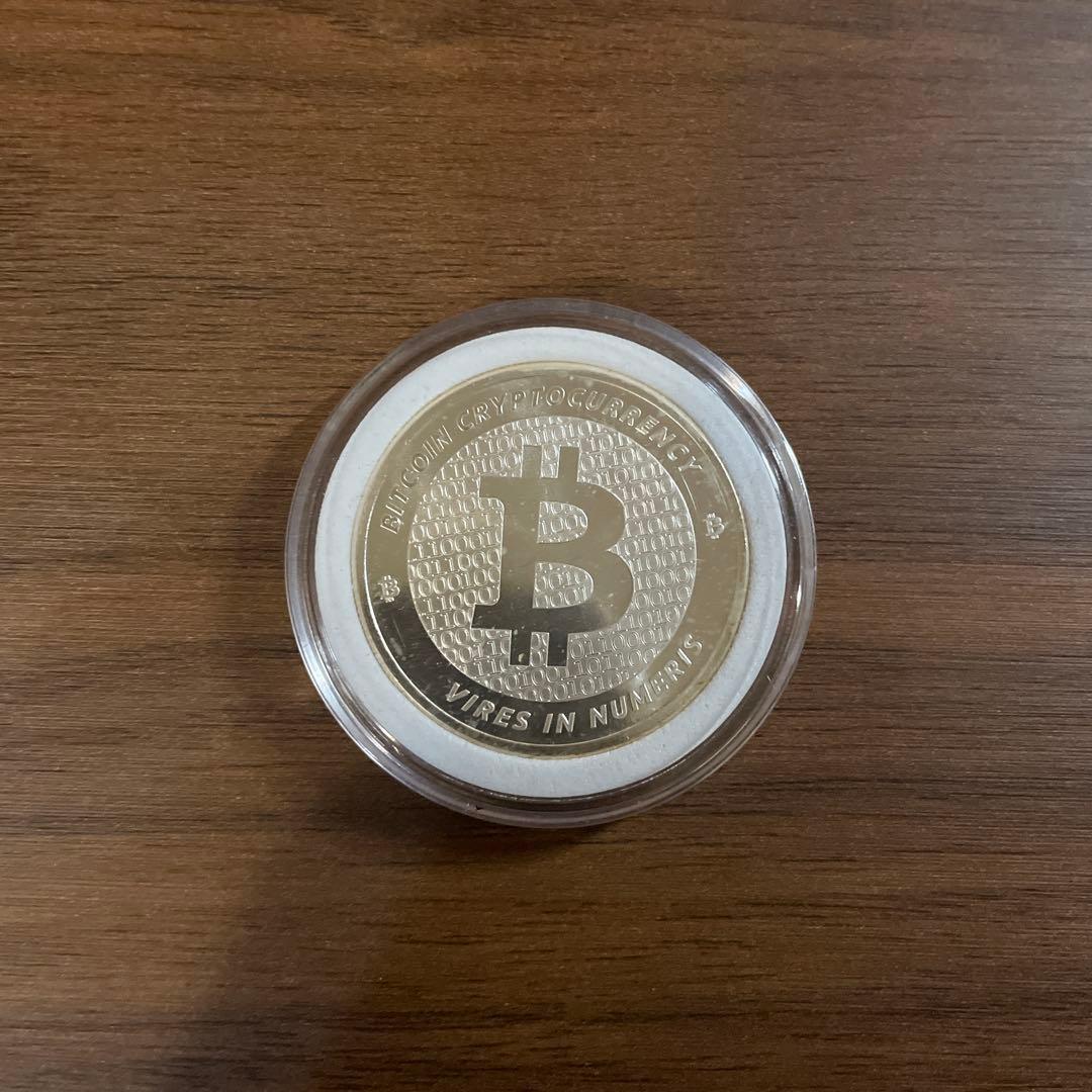 「ビット・BTC」（新品） 1オンス・シルバーメダル・銀貨1オンス
