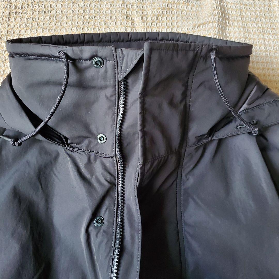 未使用 UNIQLO C フーデッドコート XL ブラック