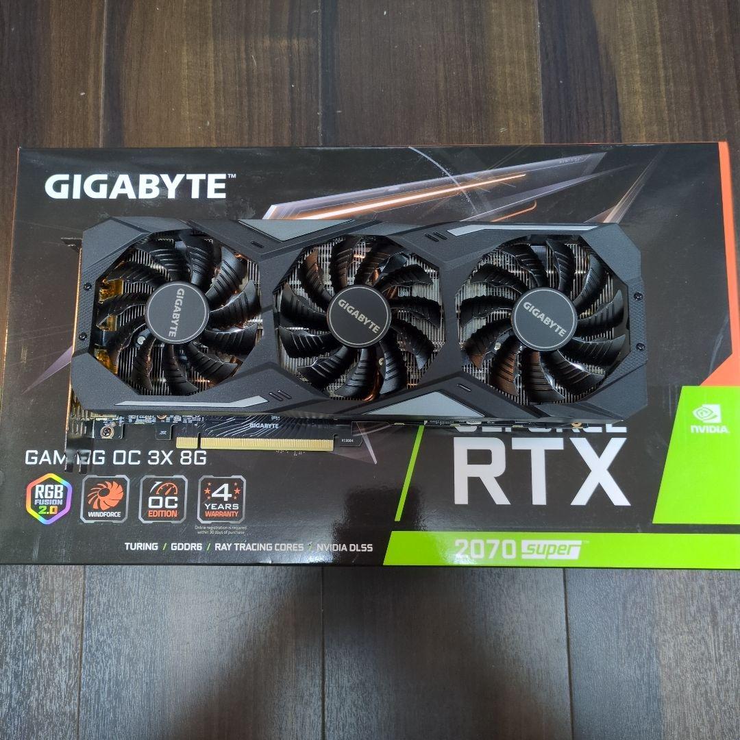グラフィックボード・グラボ・ビデオカード GIGABYTE RTX 2070 Super Gaming OC 8G