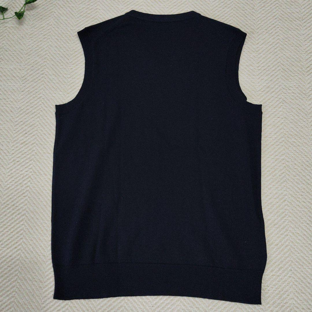 FRED PERRY フレッドペリー ベスト　М　メンズ　ウール&コットン