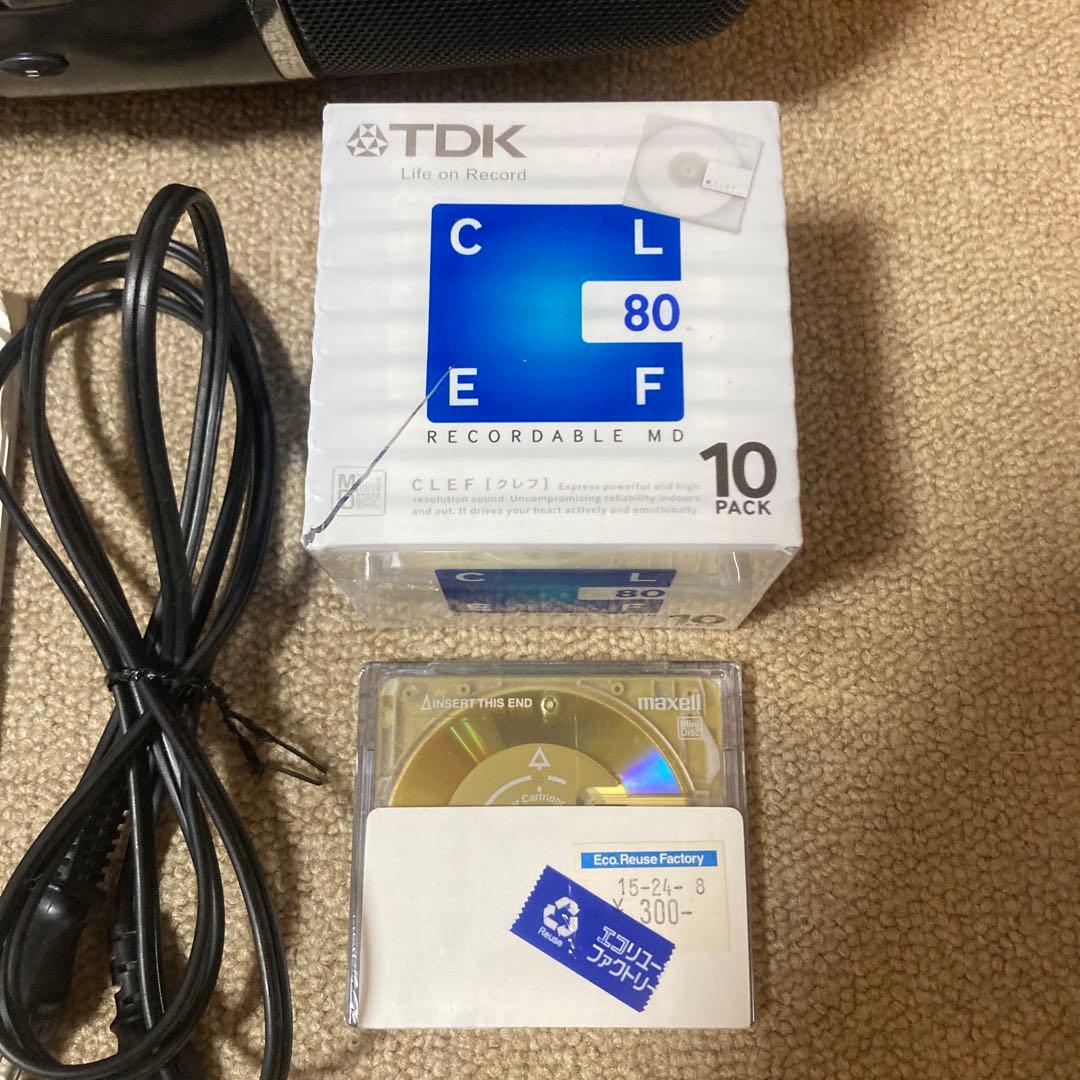 最終価格　レア　SHARP シャープ　MD/CDシステム　MD-F220