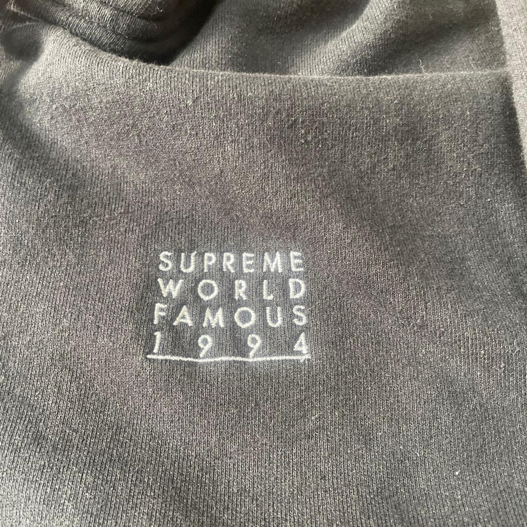 SUPREME ブラック ジップアップパーカー　週末最終値下げ