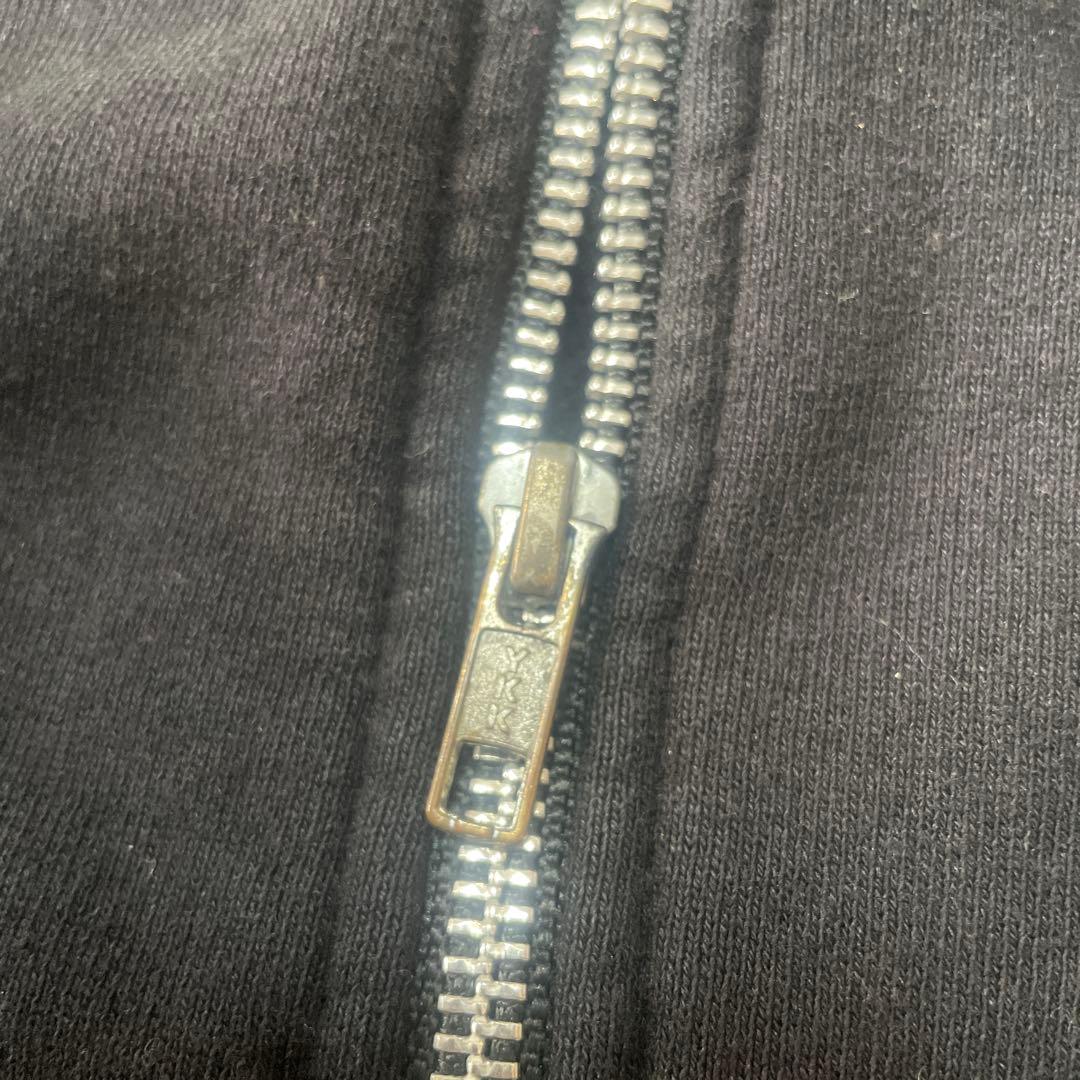 SUPREME ブラック ジップアップパーカー　週末最終値下げ