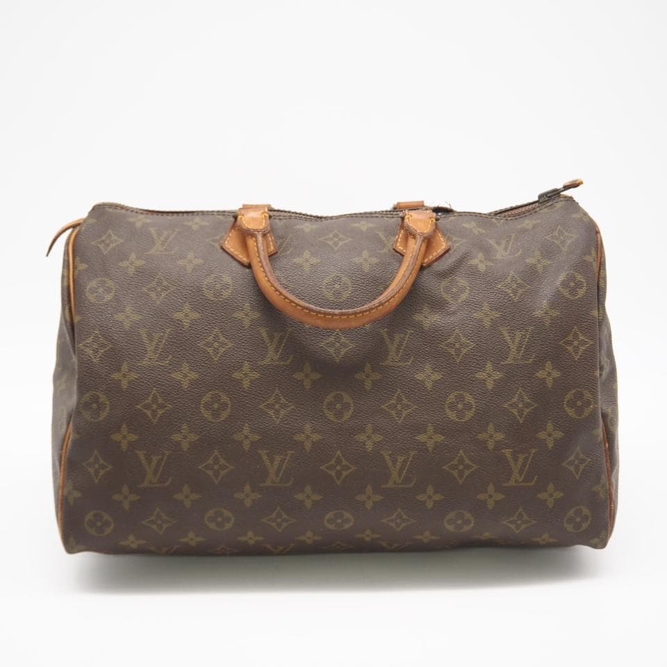 LOUIS VUITTON ハンドバッグ モノグラム スピーディ35 ブラウン