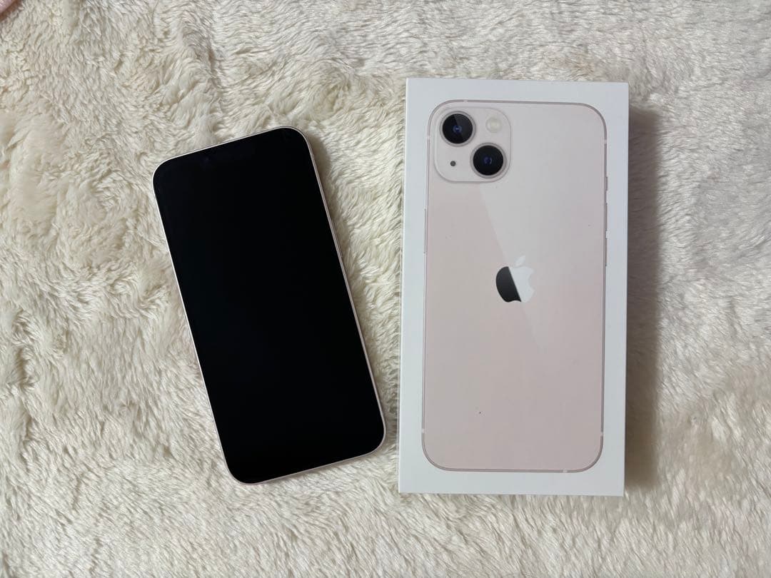 Apple iPhone 13 ピンク 本体 箱付き　傷なし