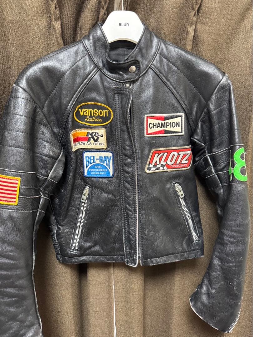 超希少!! VANSON ライダースジャケット TC48（サイズ38・L相当）