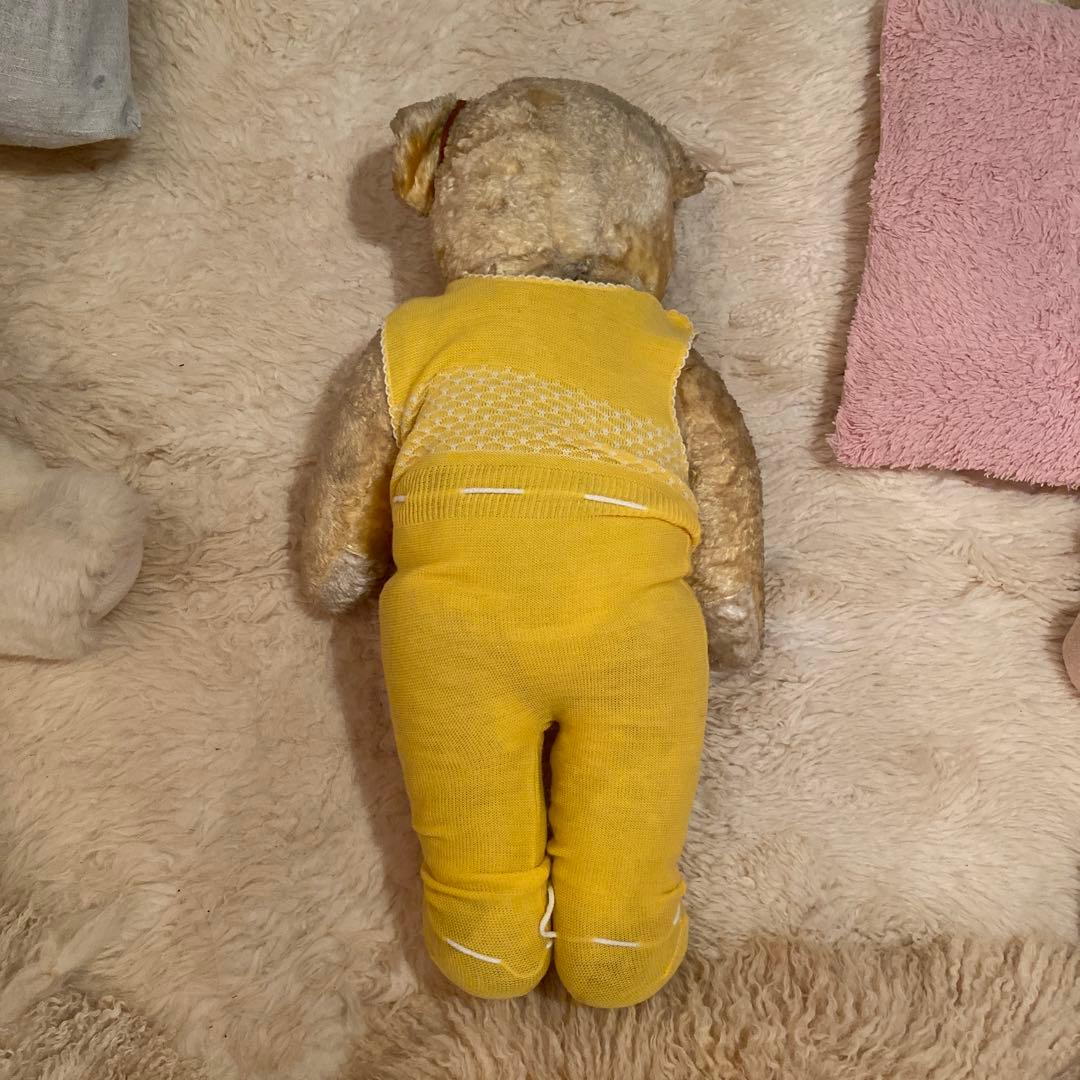 【土日セール】とても大きなオランダベア80センチビンテージベアアンティークベア