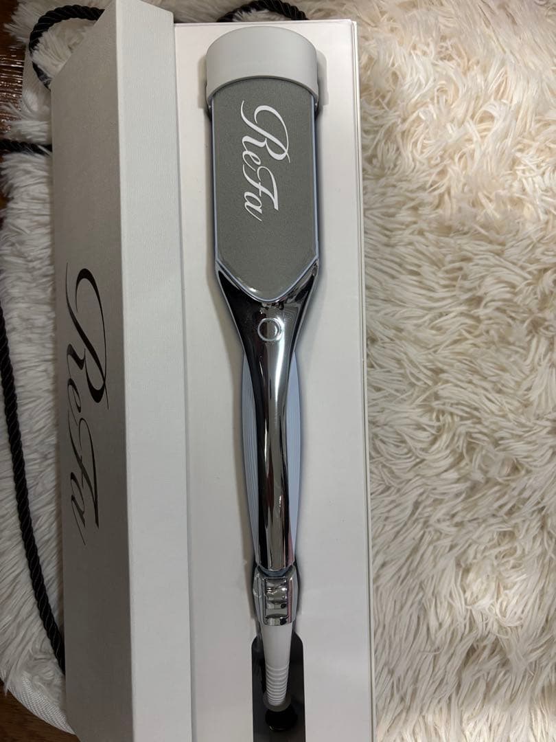 1/15購入リファReFa パワーストレートアイロンプロ 新品 WH　保証書付