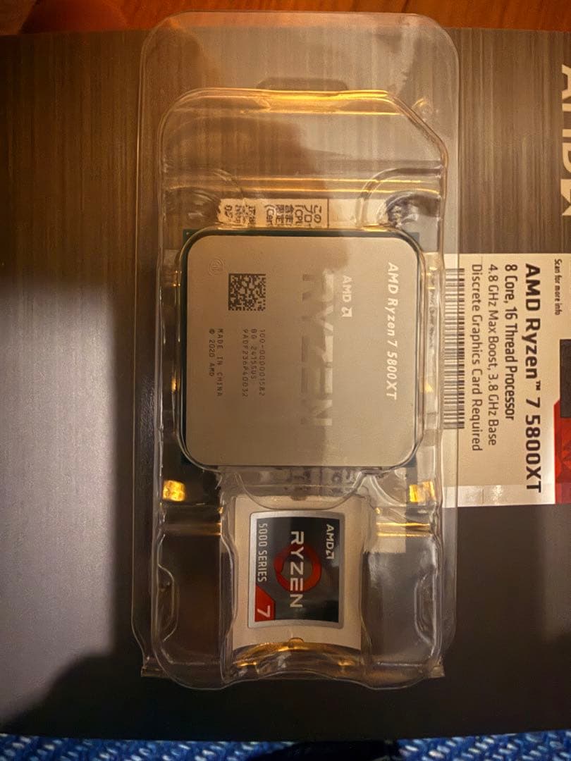 Ryzen7 5800XT AM4 「中古動作品」
