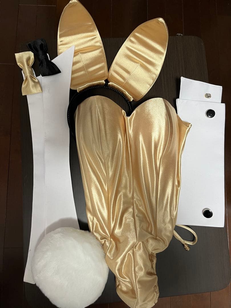 TOKYOバニーガール コスチューム ゴールド LLサイズ