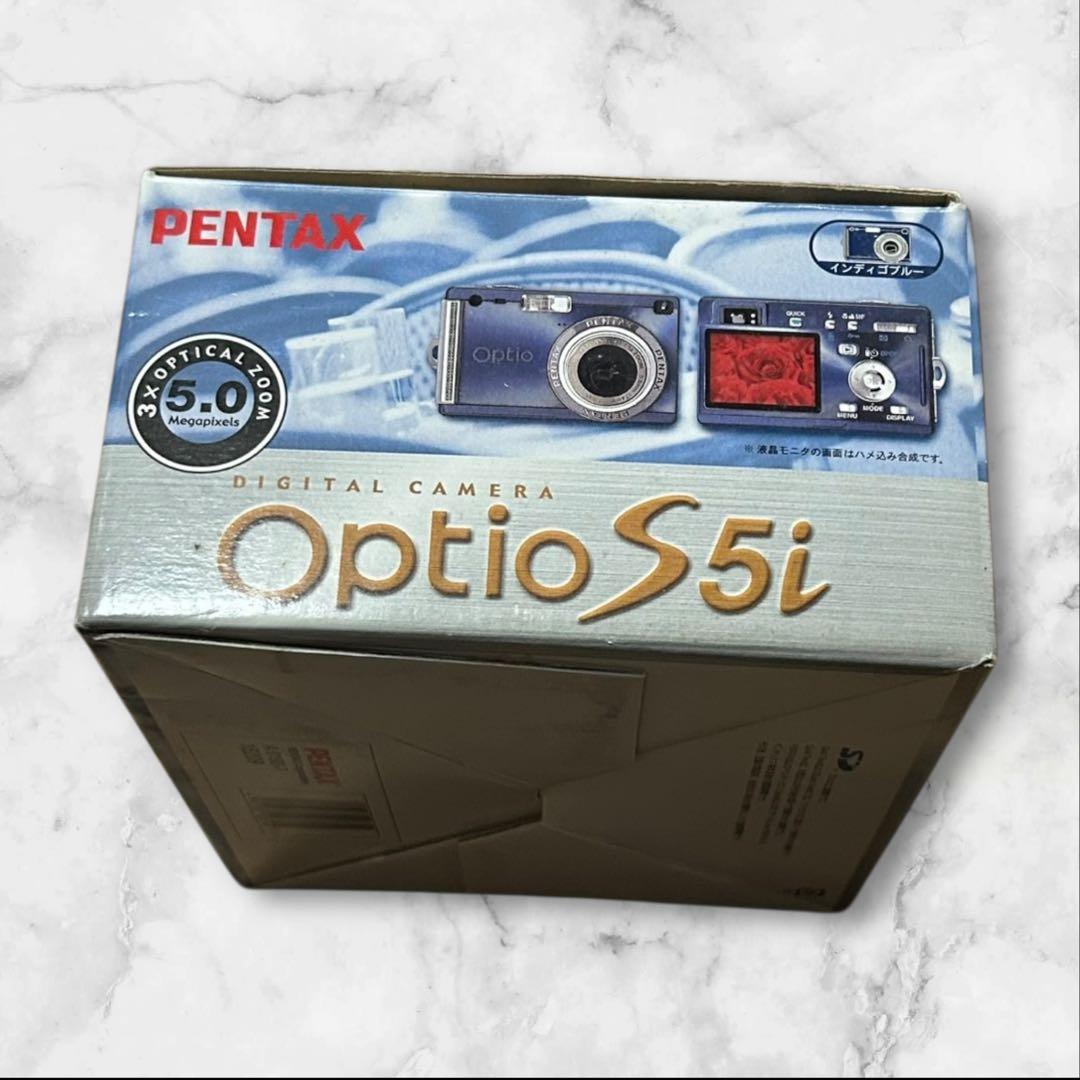 PENTAX Optio S5i インディゴブルー