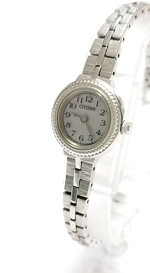 【極美品】シチズン　kiiキー　エコドライブ　シェル文字盤