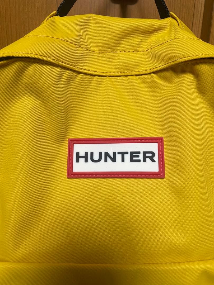 新品　HUNTER イエローリュック　キッズ　ハンター