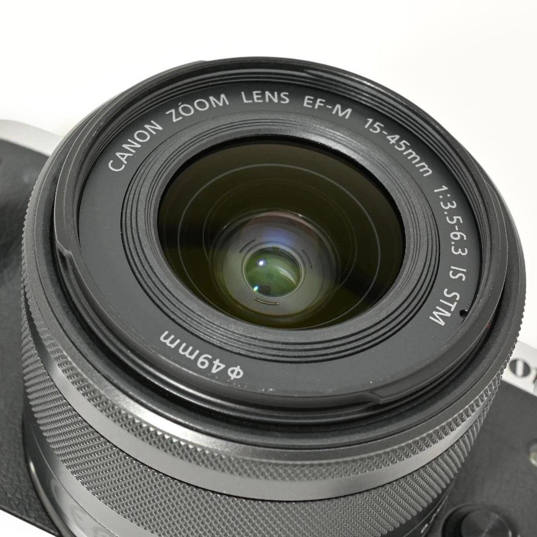 【ほぼ新品】 Canon EOS M6 レンズキット EF-M15-45mm