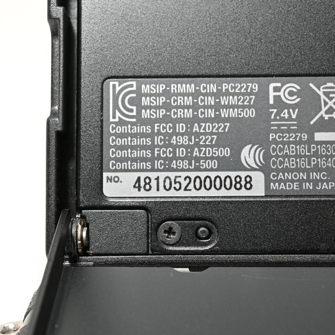 【ほぼ新品】 Canon EOS M6 レンズキット EF-M15-45mm