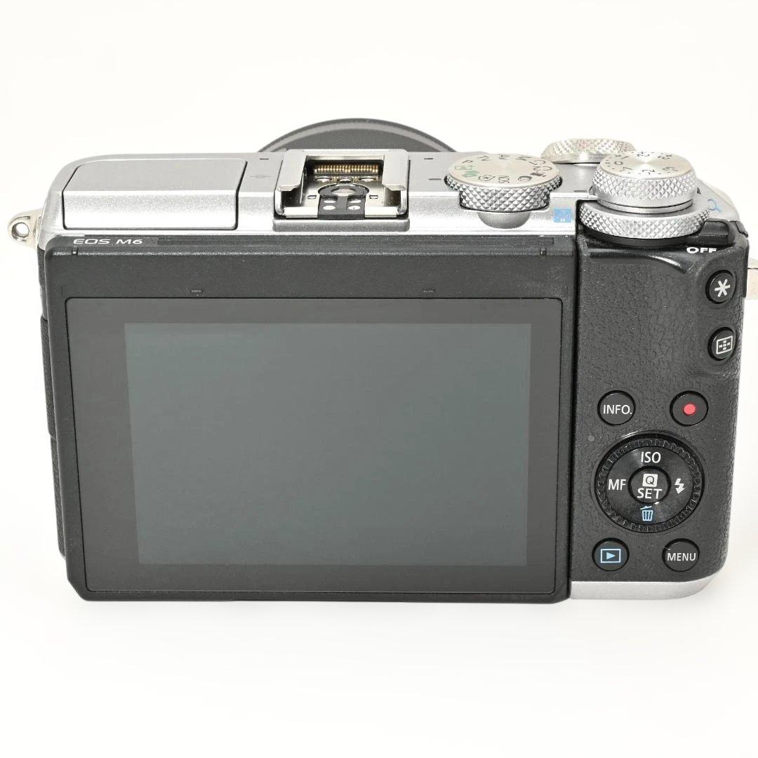 【ほぼ新品】 Canon EOS M6 レンズキット EF-M15-45mm