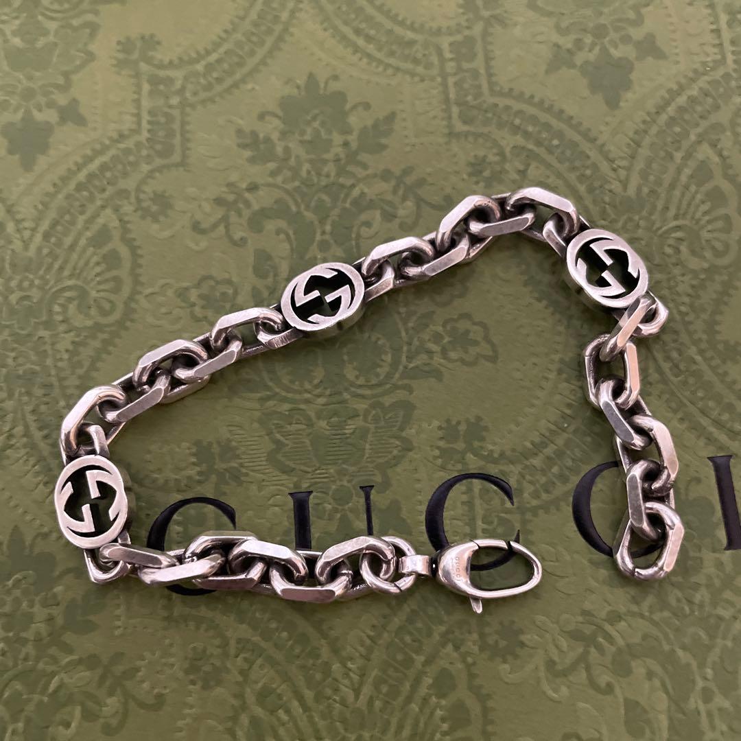 GUCCI インターロッキングチェーン　18号