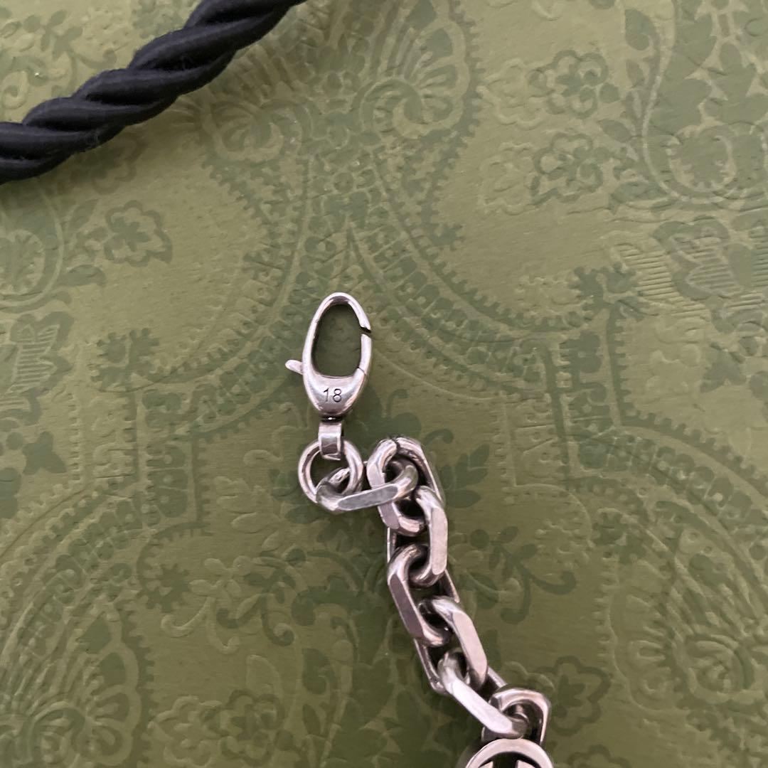 GUCCI インターロッキングチェーン　18号
