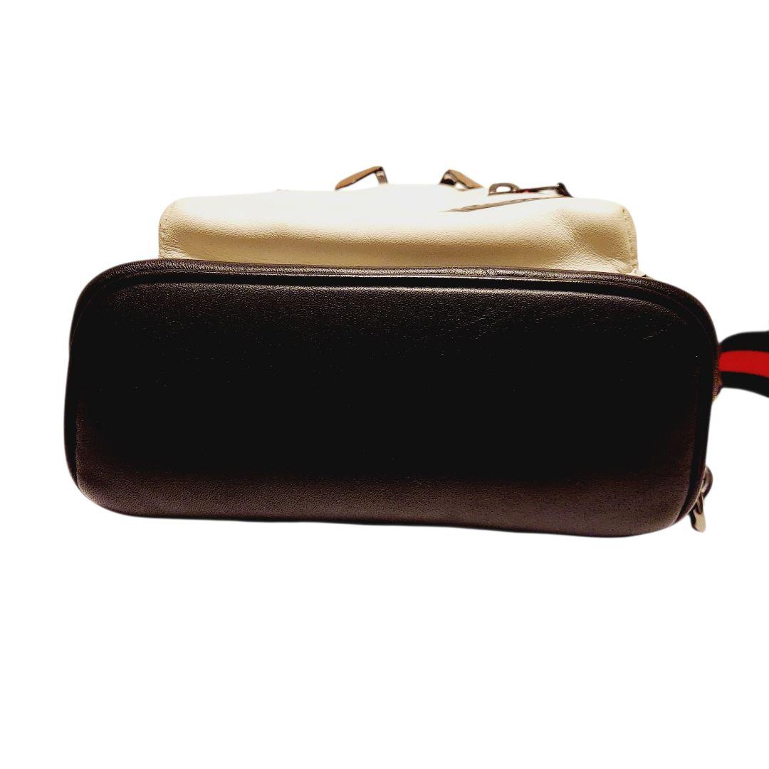 【COACH】ボディバッグ 白×赤×黒 ユニセックス コンパクト