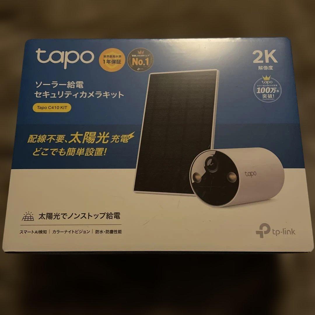 Tapo C410 KIT ソーラー防犯カメラ
