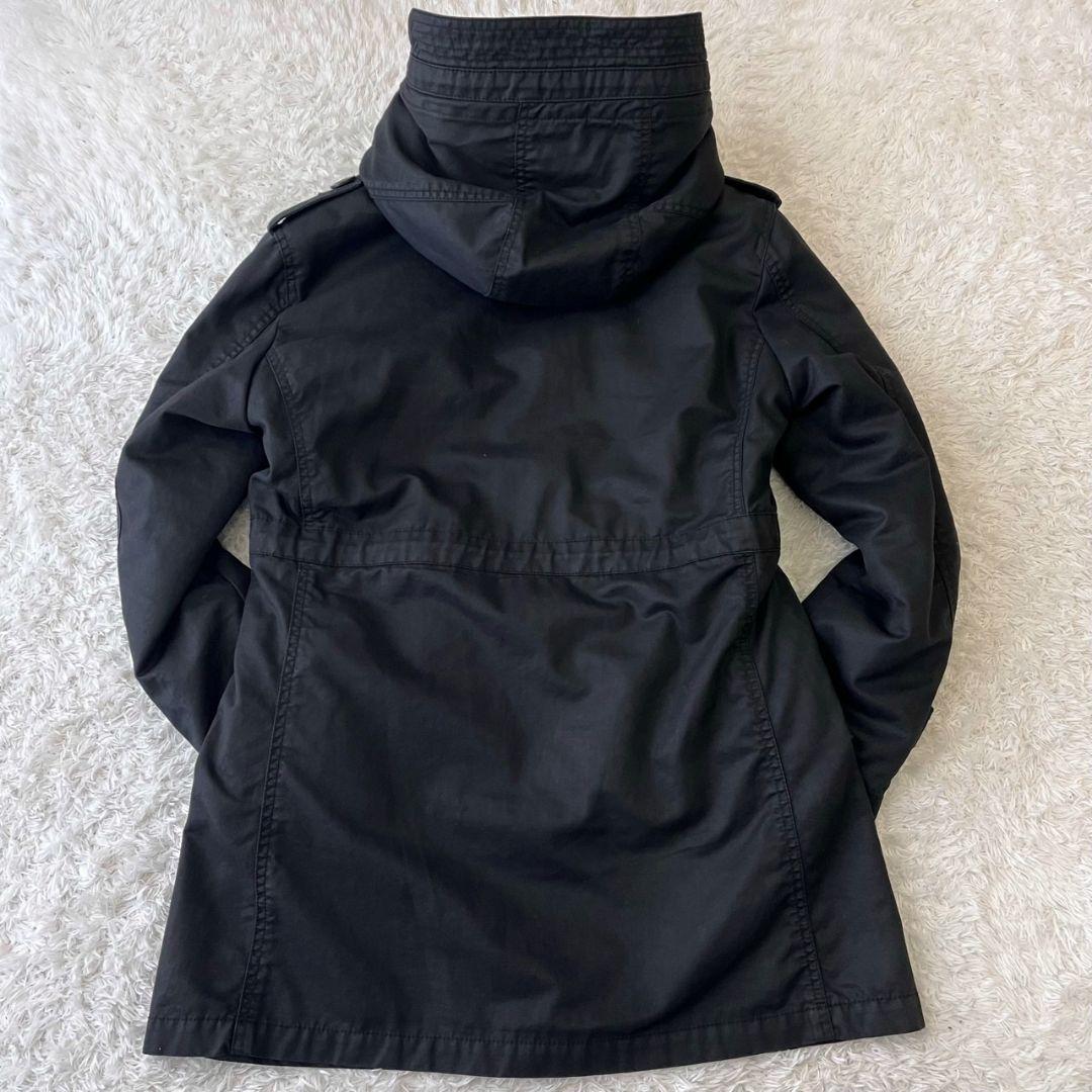 バーバリーブラックレーベル モッズコート ボアパーカー ライナー 3way M