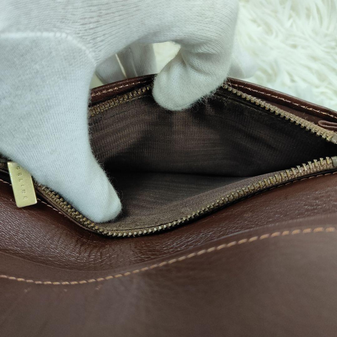 本日限定価格　セリーヌ　長財布　パリマカダム　トリオンフ　キャンバス　インディゴ