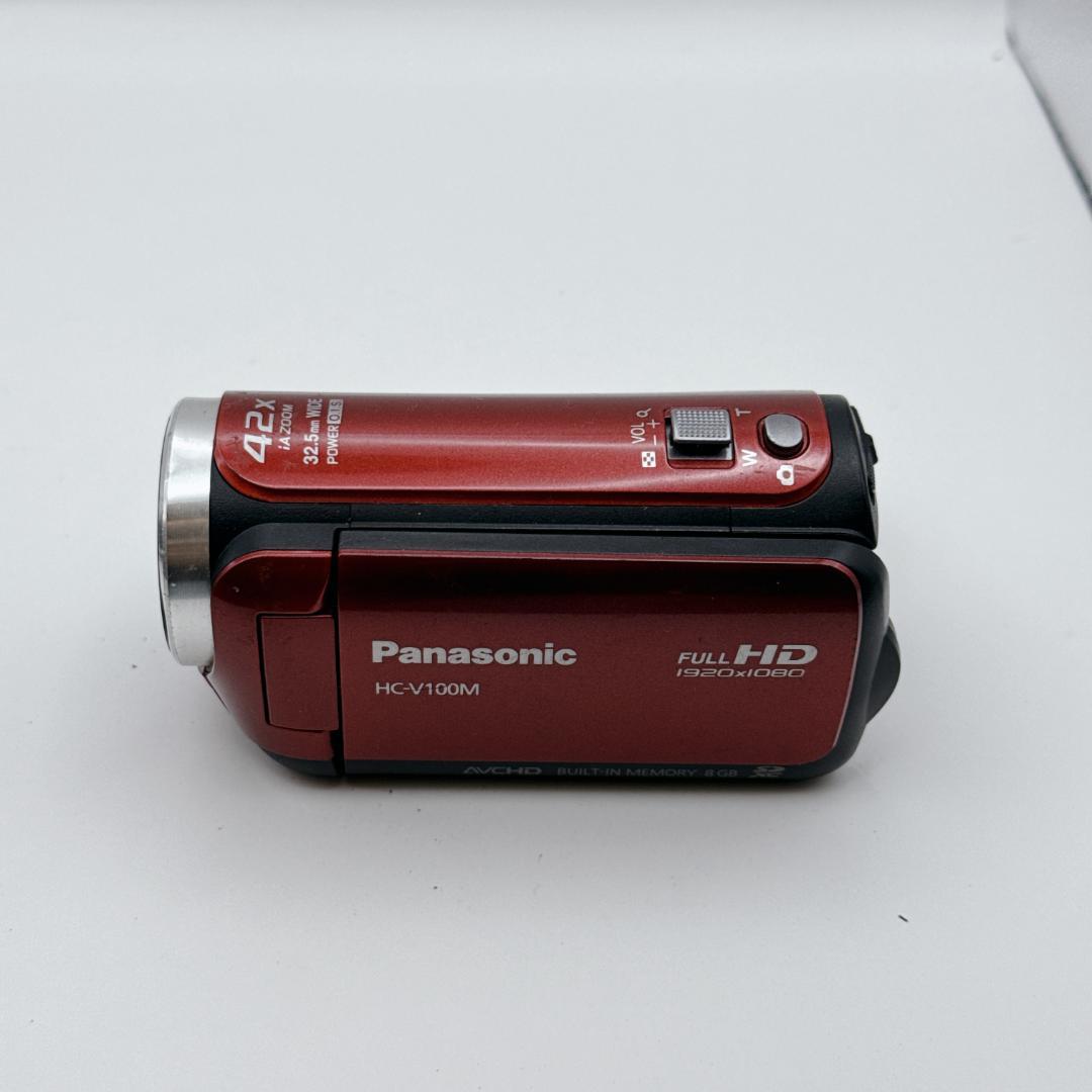 【良品】Panasonic デジタルハイビジョンビデオカメラ HC-V100M