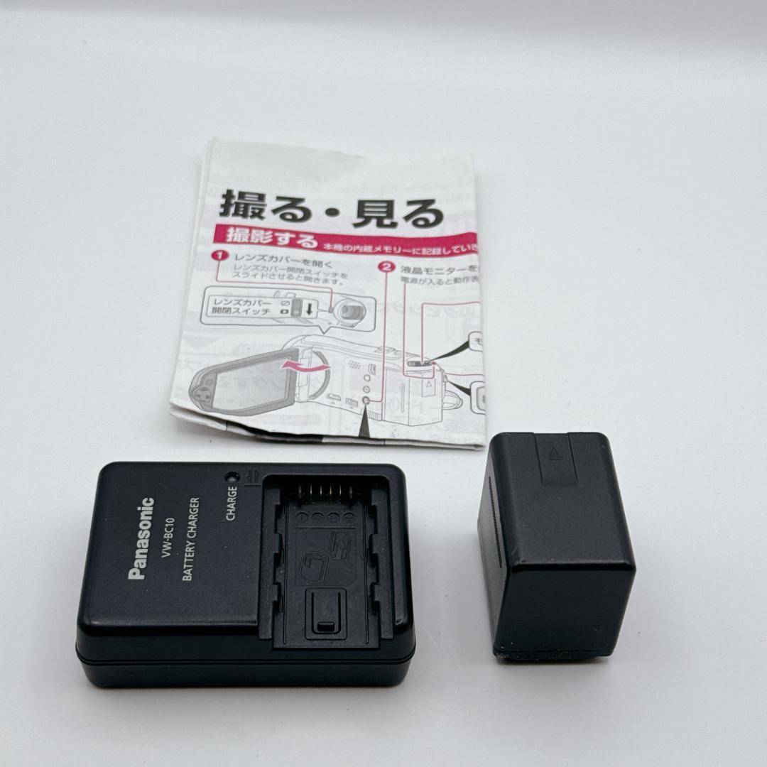 【良品】Panasonic デジタルハイビジョンビデオカメラ HC-V100M