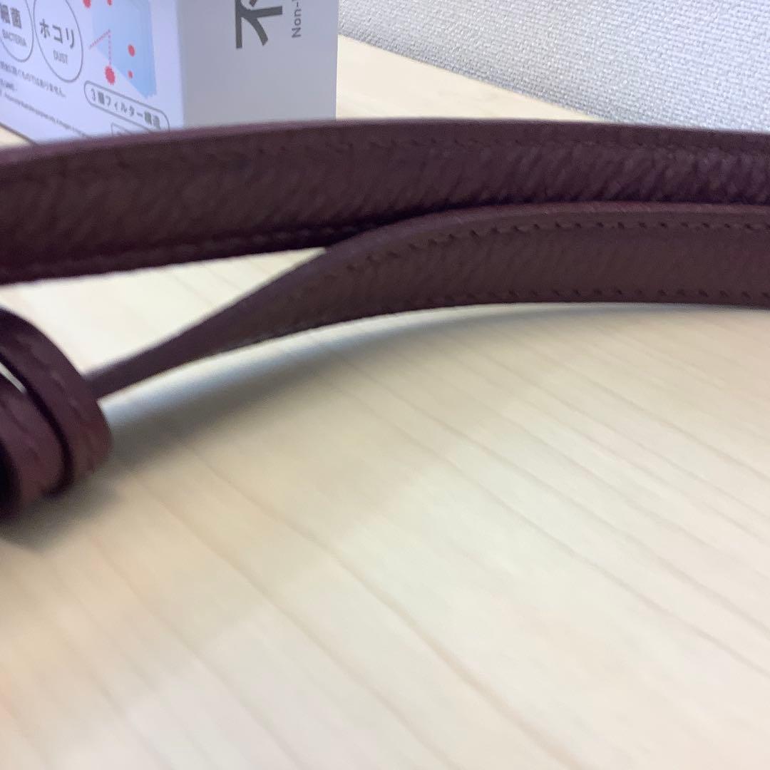 【超値引き】aniary アニアリ レザー トートバッグ　ボルドー