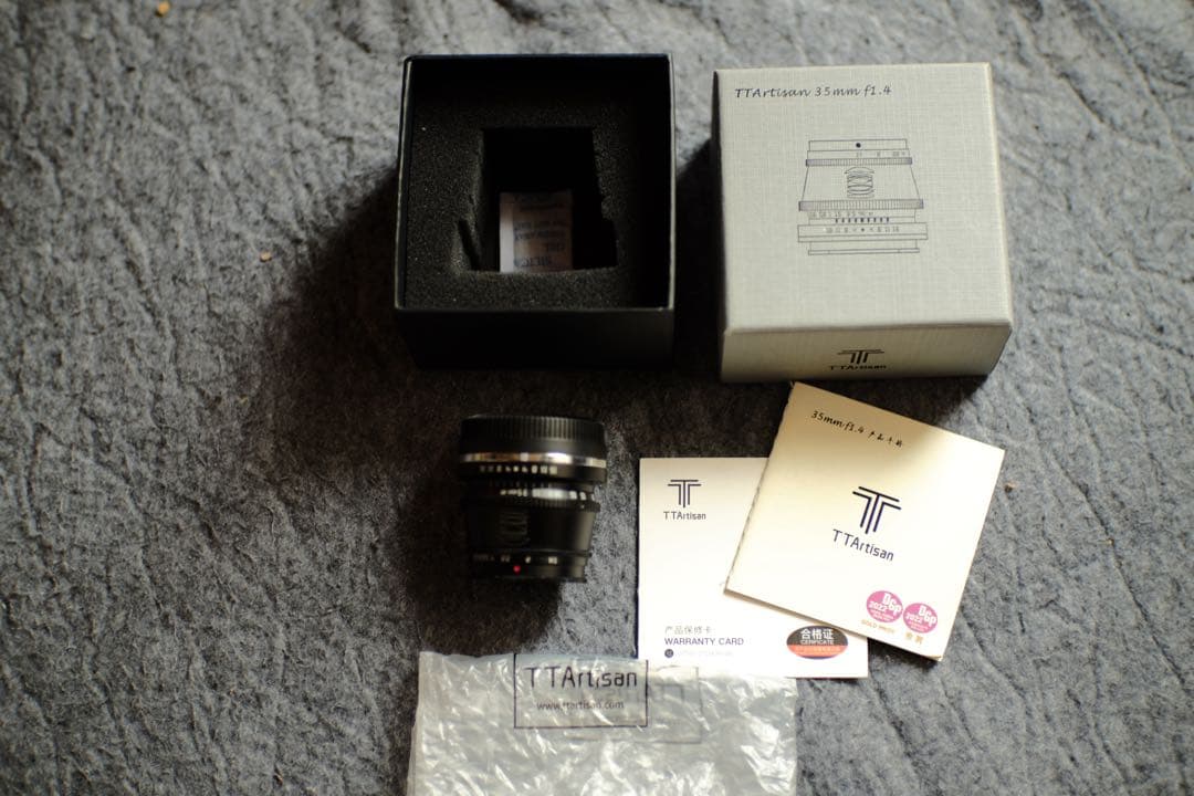 レンズ(単焦点) TTArtisan 35mm F1.4+7Artisans 35mm F1.4