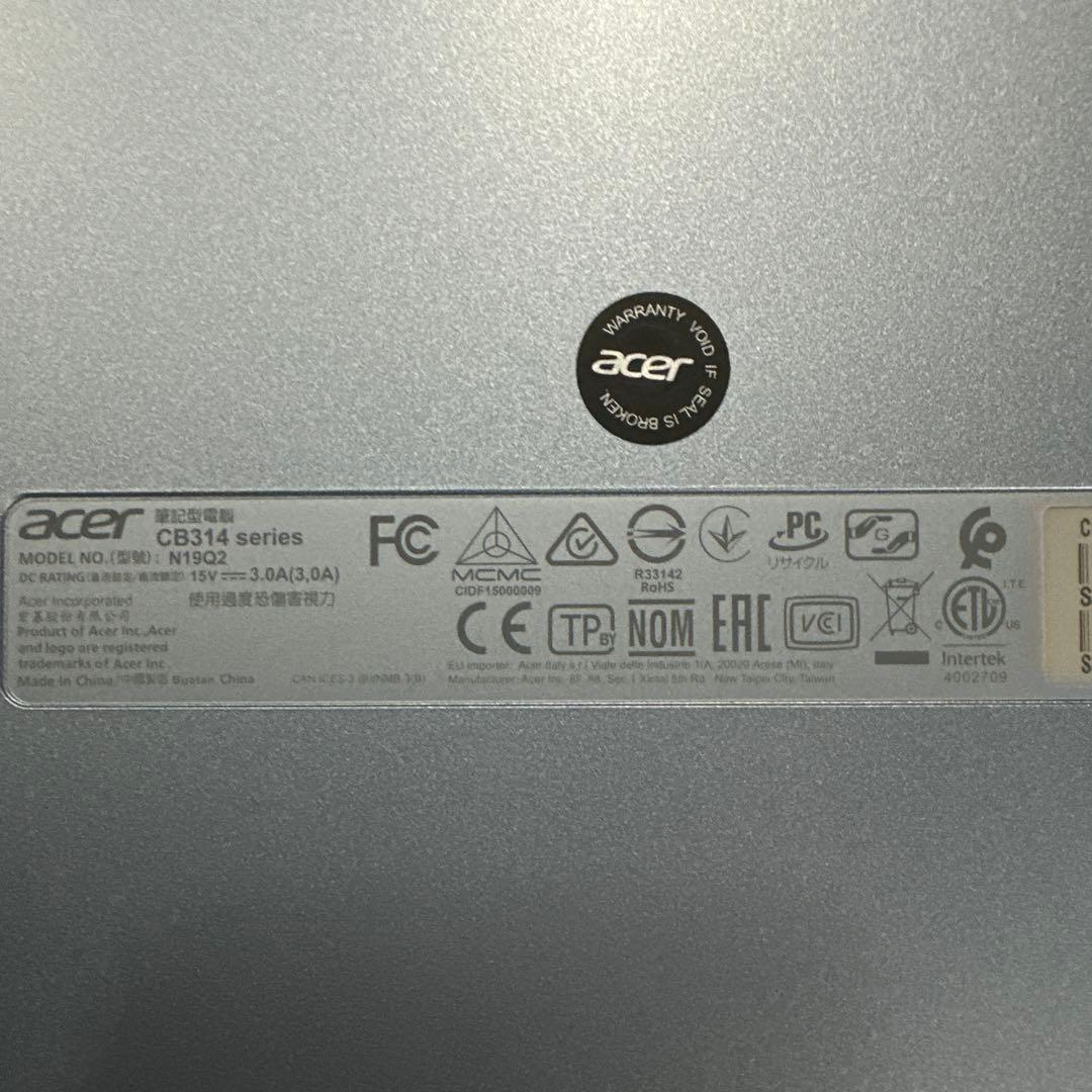 【新品】③Acer Chromebook 314