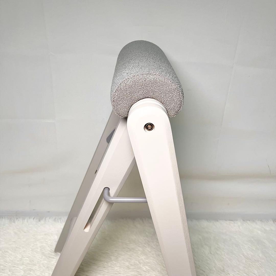 【美品】TITTO フォールディングハイスツール グレー 折りたたみ