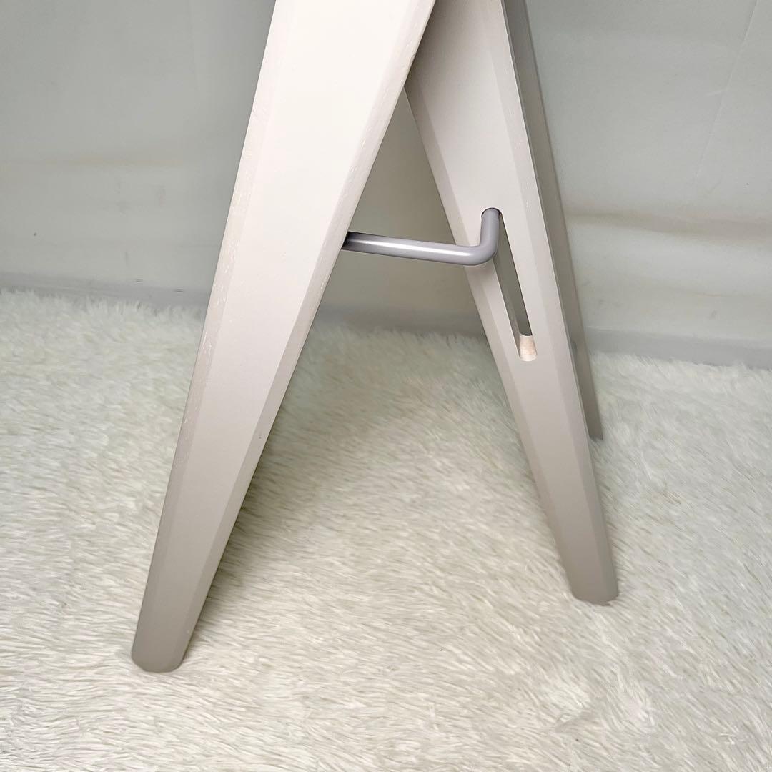 【美品】TITTO フォールディングハイスツール グレー 折りたたみ